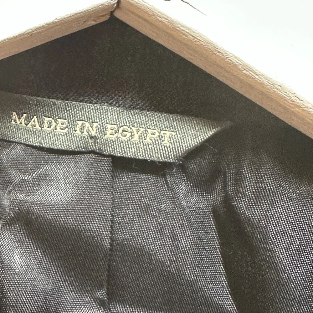 BANANA Republic charcoal gray wool blazer suit‎ jacket men’s 40S made in Egypt
